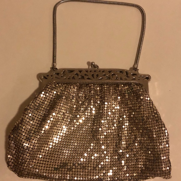 Whiting&Davis Vintage Designer Flapper Purse - Picture 1 of 4